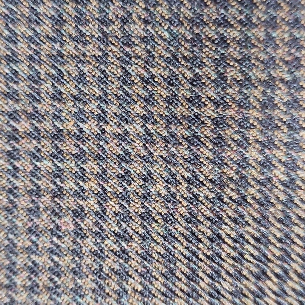 Datti Italy Wool Brown & Black Houndstooth Double Breasted Blazer Jacket 44R - Picture 5 of 16